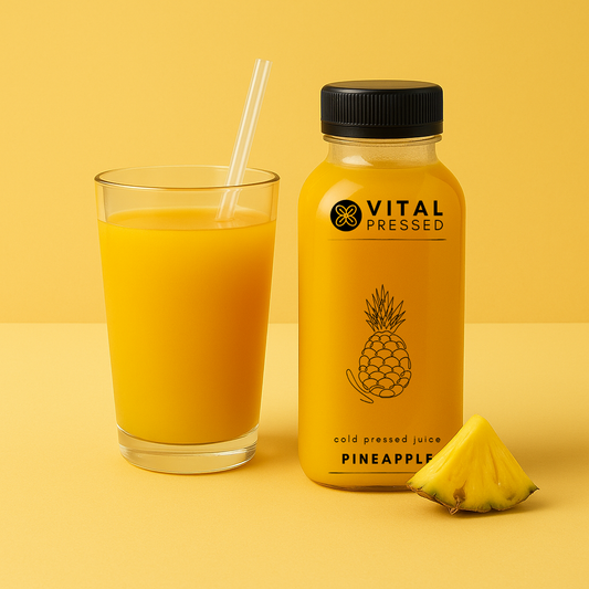 Fresh Pineapple & Ginger Cold-Pressed Juice